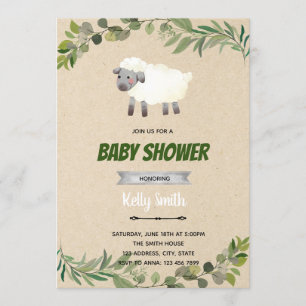 Convite de aniversário de chá