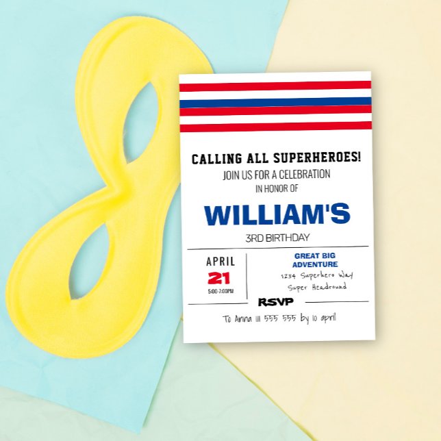 Convite de Aniversário de Cor do História em quadr (Criador carregado)