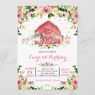 Convite de aniversário de fazenda, convite de aniv