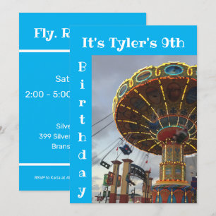 Convite de Aniversário de Festa de Carnaval em Par