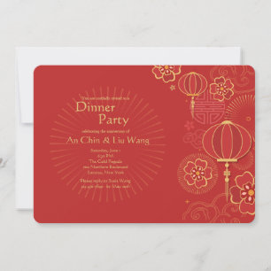 Convite de Aniversário de Fundação da China