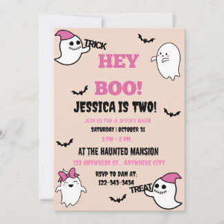Convite de aniversário de Halloween