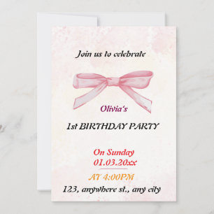 convite de aniversário de libélula caprichosa