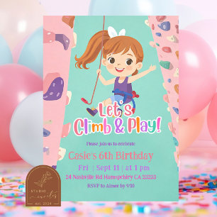 Convite de Aniversário de Menina de Pastel Rosa pa