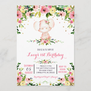 Convite de aniversário de porco, convite de aniver