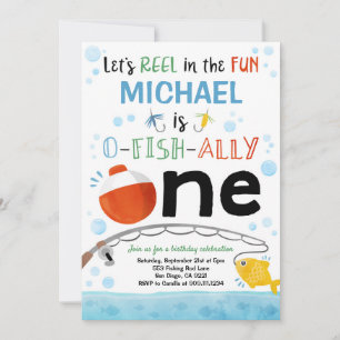 Convite de Aniversário de Primeiro Aniversário com