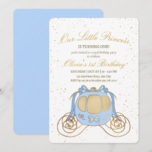 Convite de Aniversário de Princesa, Carruagem de P