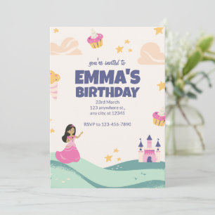 Convite de aniversário de princesa, Princesa Mágic