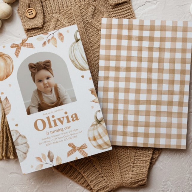 Convite de Aniversário de Pumpkin (Criador carregado)