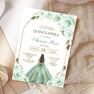 Convite de Aniversário de Quince Anos Mis Quince V