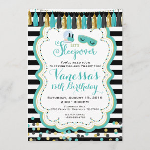 Convite de aniversário de sondagem