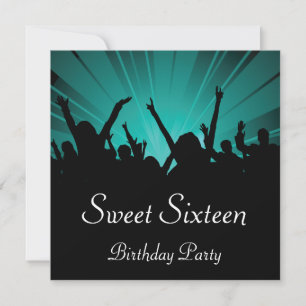 Convite de Aniversário de Sweet 16