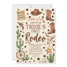 Convite de aniversário de vaquinha editável