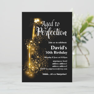 Convite de aniversário de vinho, Velhice to Perfec