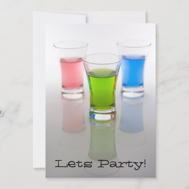 Convite de Aniversário / Despedida de Solteiro (Frente)