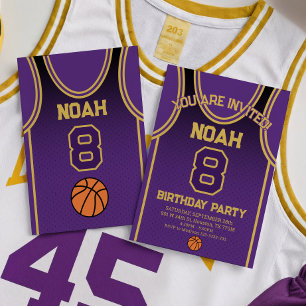 Convite de aniversário desportivo