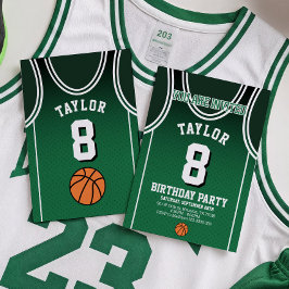 Convite de aniversário desportivo