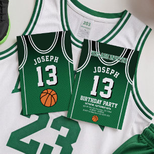 Convite de aniversário desportivo 13