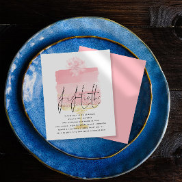 Convite de aniversário do 50º aniversário do Scrip