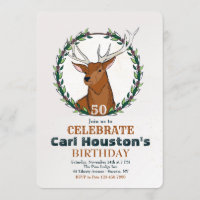 Convite de Aniversário do Caçador
