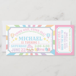 Convite de Aniversário do Carnaval