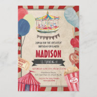 Convite De Aniversário Do Carnaval