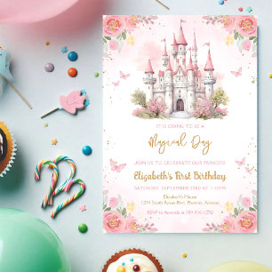 Convite de Aniversário do Castelo da Princesa