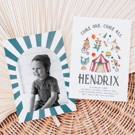 Convite de Aniversário do Circo Fotográfico | Carn