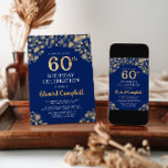 Convite de aniversário do Elegant Marinho Azul e D<br><div class="desc">Adicione um pouco de elegância ao seu dia especial com nosso Elegante Marinho Azul e Dourado Convite de Aniversário. Com confete de ouro em um rico fundo azul marinho, é a escolha perfeita para dar o tom para sua celebração. Personalize os detalhes e faça seu evento brilhar. Peça o seu...</div>