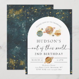 Convite de Aniversário do Espaço | Aniversário do 