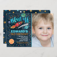 Convite de Aniversário do Espaço Festa Exterior