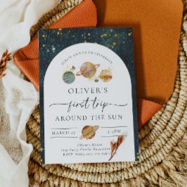 Convite de Aniversário do Espaço | Primeiro Aniver