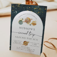 Convite de Aniversário do Espaço | Segunda viagem 