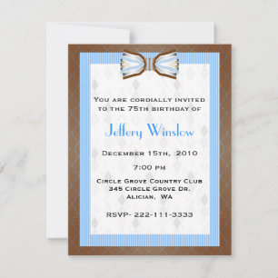 Convite de Aniversário do Estadual Masculino