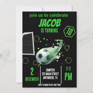Convite de Aniversário do Futebol Voador de Esport