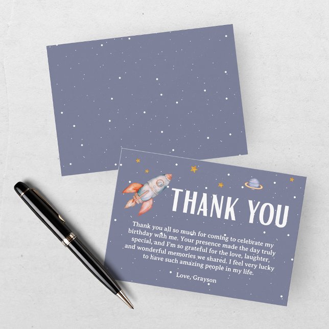 Convite de Aniversário do Menino Astronauta no Esp (Criador carregado)