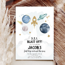 Convite de Aniversário do Outono Menino