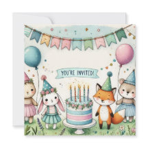 Convite de Aniversário do Partido Pets