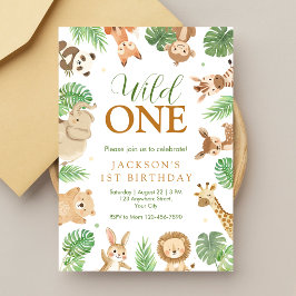 Convite de Aniversário do Pequeno Selvagem