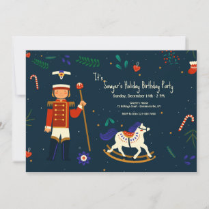 Convite de Aniversário do Pequeno Soldado