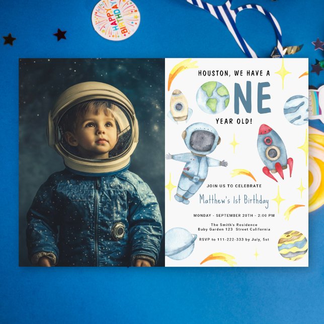 Convite de Aniversário do Primeiro Espaço do Astro (Criador carregado)