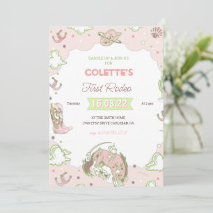 Convite de Aniversário do Primeiro Rodeio
