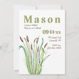 Convite de Aniversário do Reeds