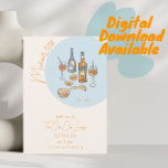 Convite de Aniversário do Spritz Italiano<br><div class="desc">Celebre seu dia especial com este animado convite de aniversário do Spritz italiano! Apresentando designs vibrantes de aquarela inspirados no clássico coquetel Aperol Spritz, este convite dá o tom perfeito para uma celebração de aniversário divertida e festiva. Ideal para aqueles que amam a cultura italiana, cocktails deliciosos, e reuniões de...</div>