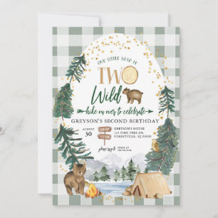 Convite de Aniversário Dois Selvagens do Nosso Urs