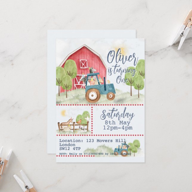 Convite de Aniversário dos Amigos do Quintal (Frente/Verso In Situ)