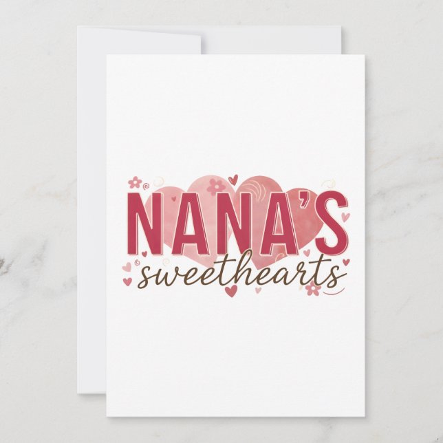 Convite de Aniversário dos Namorados da Nana (Frente)