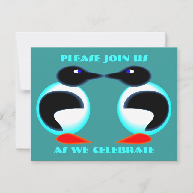 CONVITE DE ANIVERSÁRIO DOS PINGUINS DO CASAL DA NE (Frente)