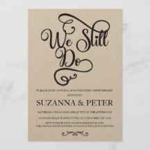 Convite de Aniversário Elegante de Caligrafia Aind