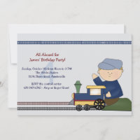 Convite de aniversário Engenheiro